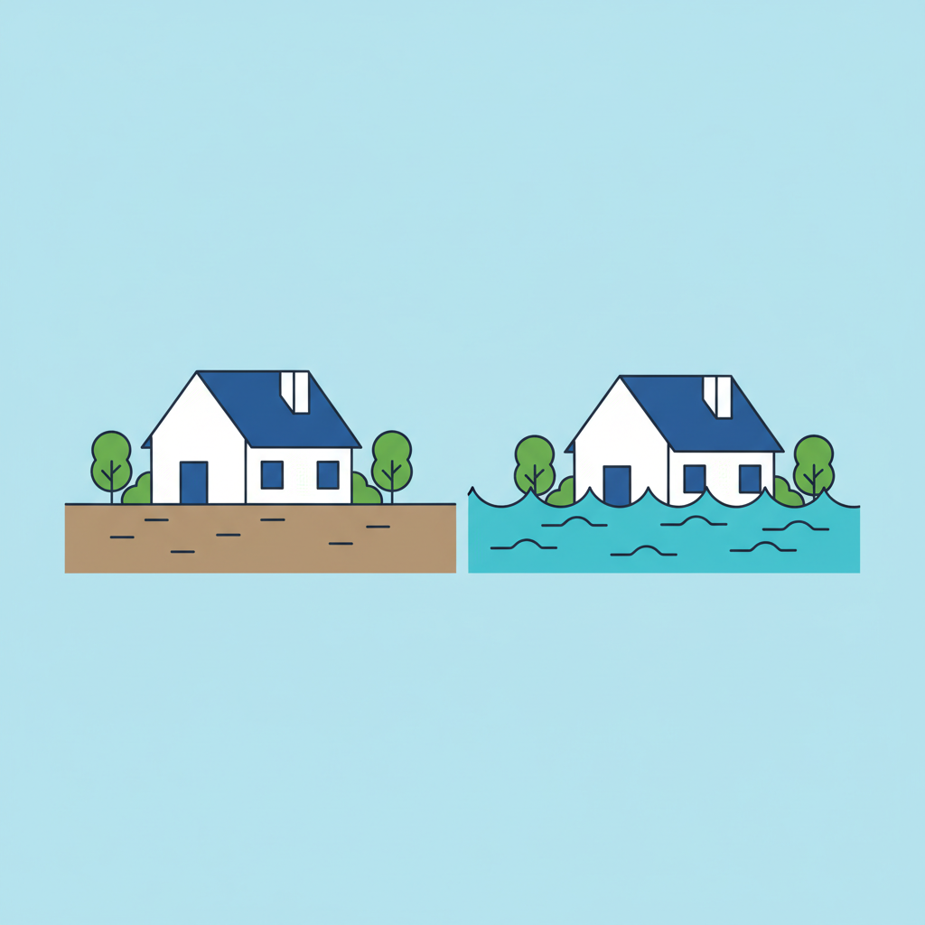 Flood Insurance vs Home Insurance: What's the Difference?